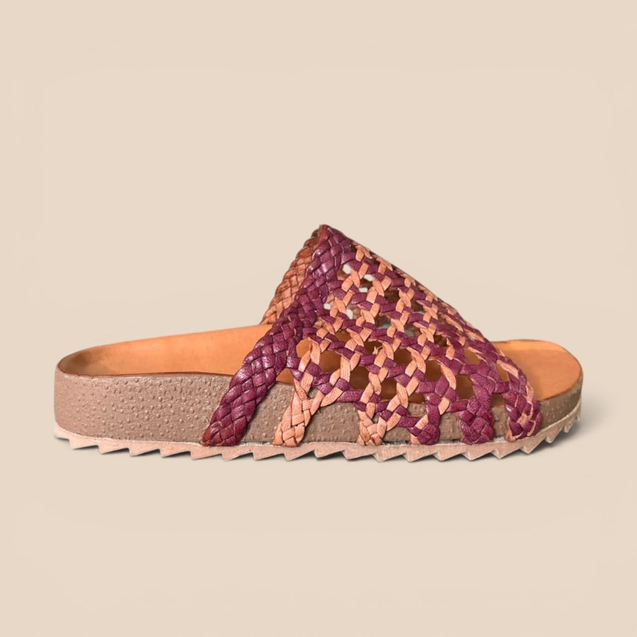 C 393 HUARACHE ARTESANAL DE DAMA
