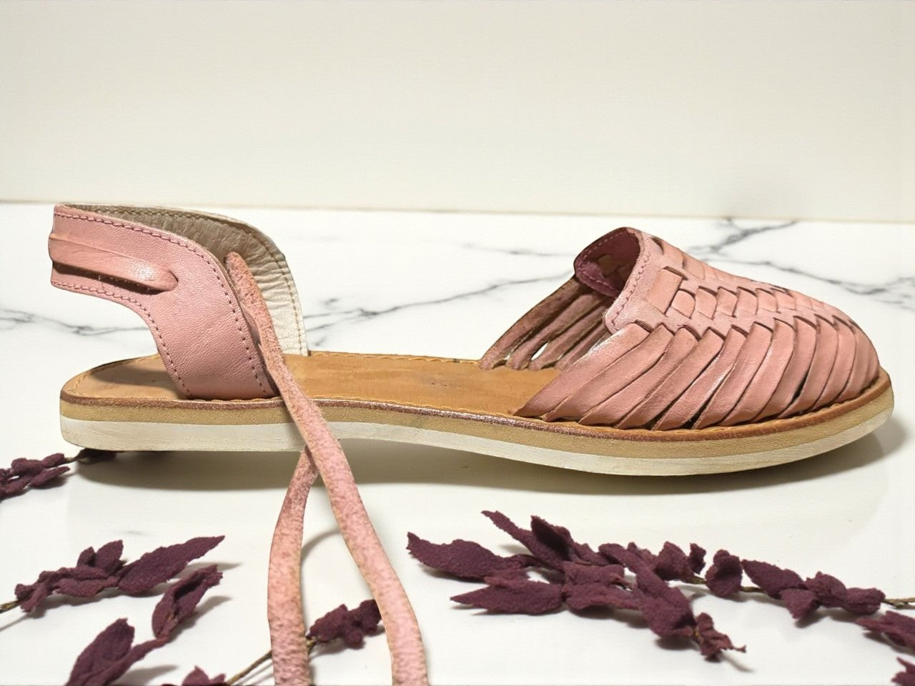 C 65 HUARACHE ARTESANAL DE DAMA