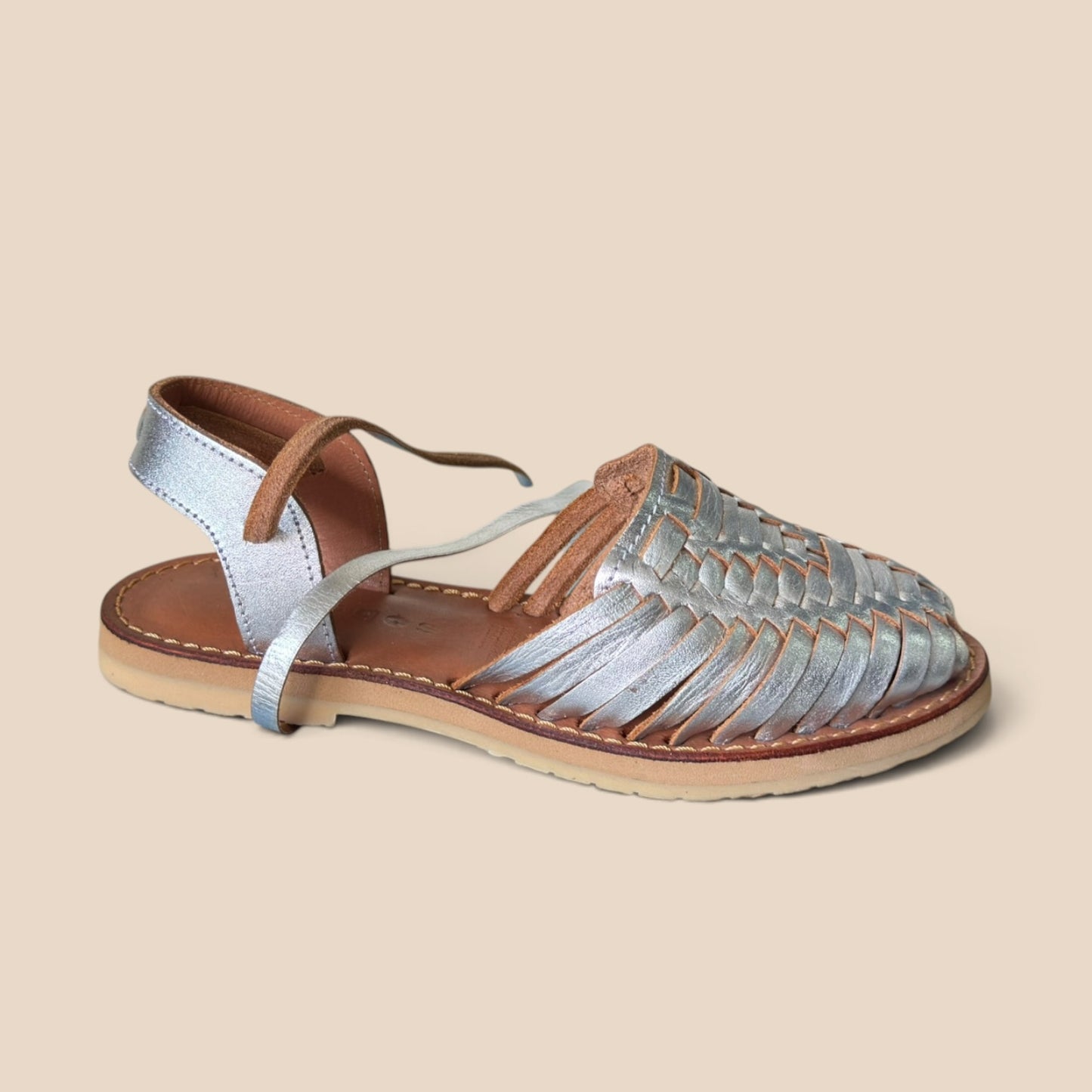 C 446 HUARACHE ARTESANAL DE DAMA