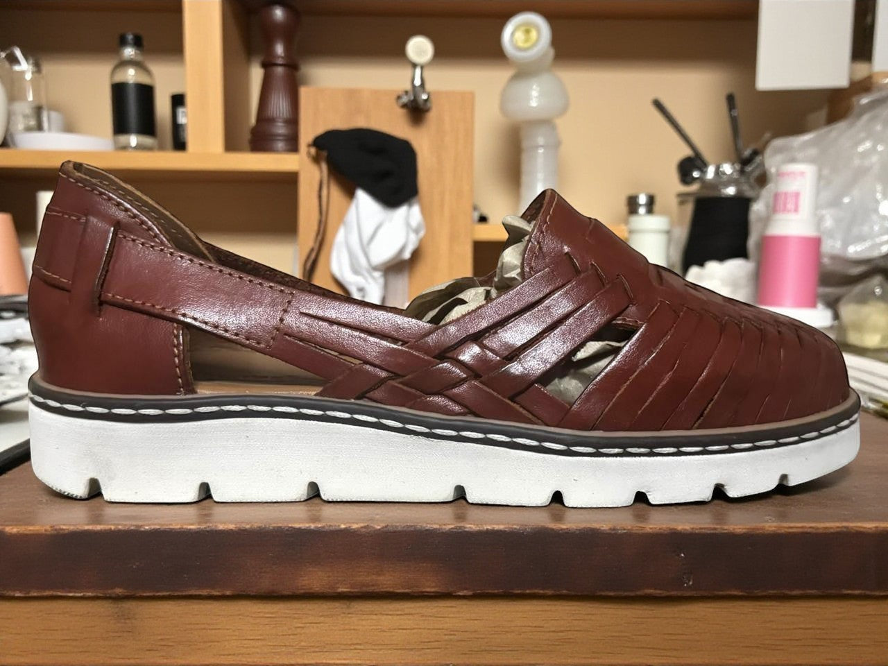 V 16 HUARACHE ARTESANAL DE DAMA