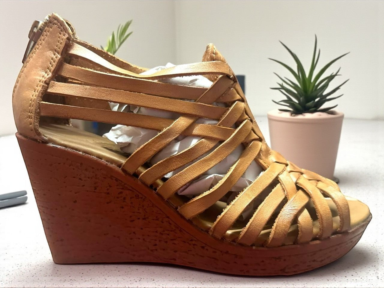 V 46 HUARACHE ARTESANAL DE DAMA