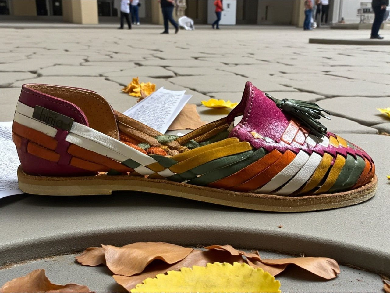 C 53 HUARACHE ARTESANAL DE DAMA