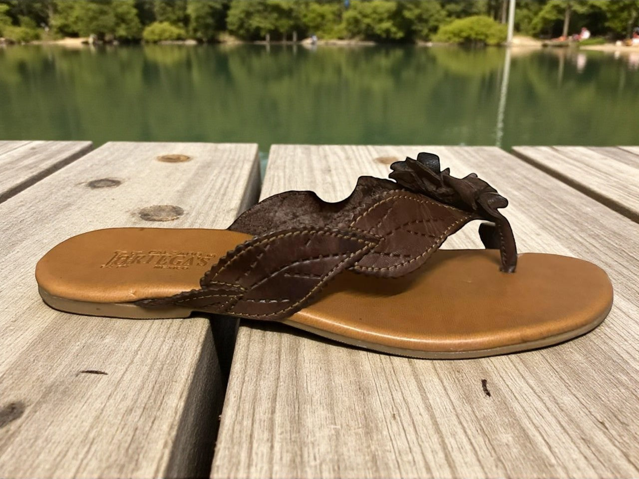 V 6 HUARACHE ARTESANAL DE DAMA