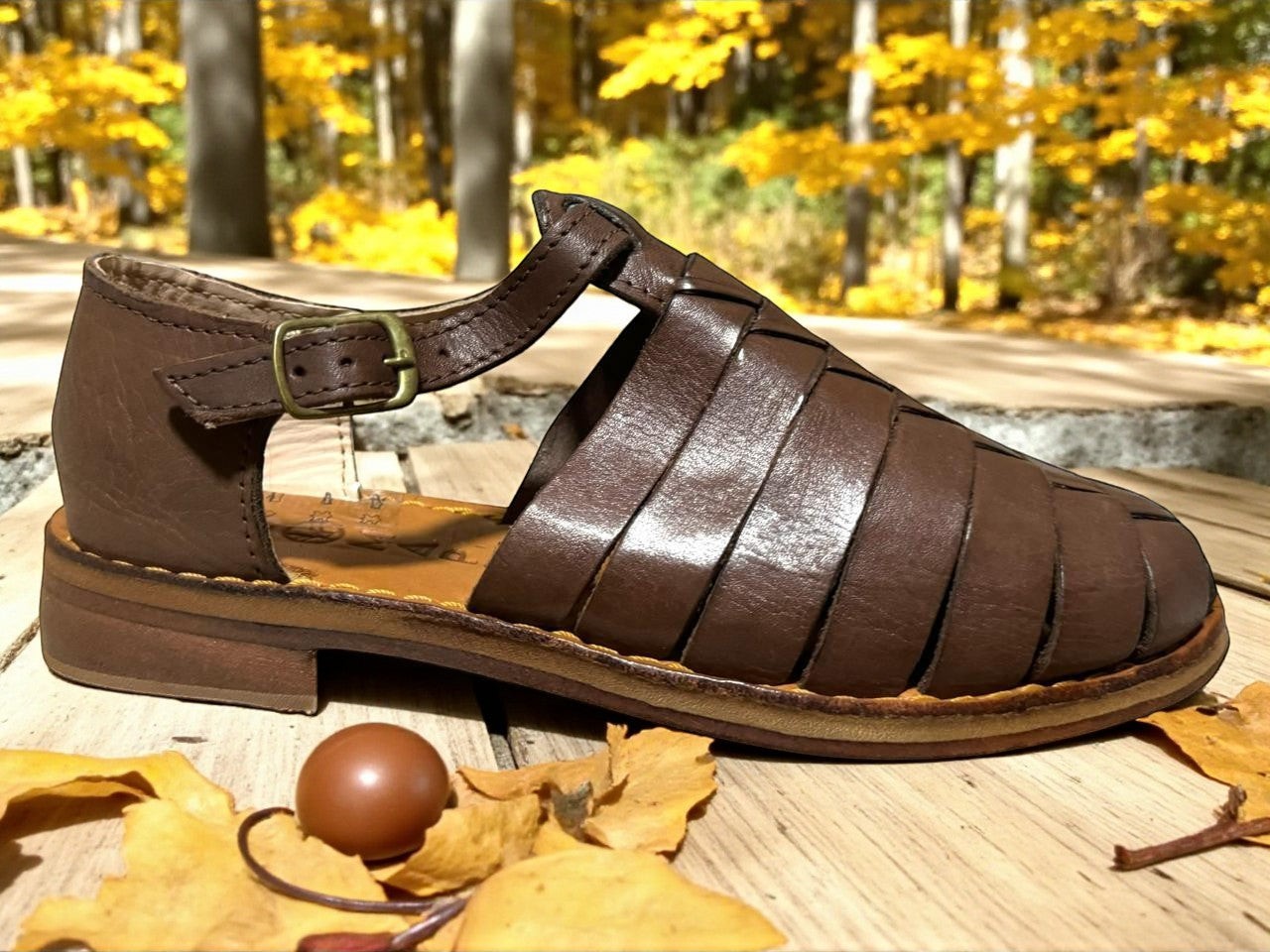 C 74 HUARACHE ARTESANAL DE DAMA