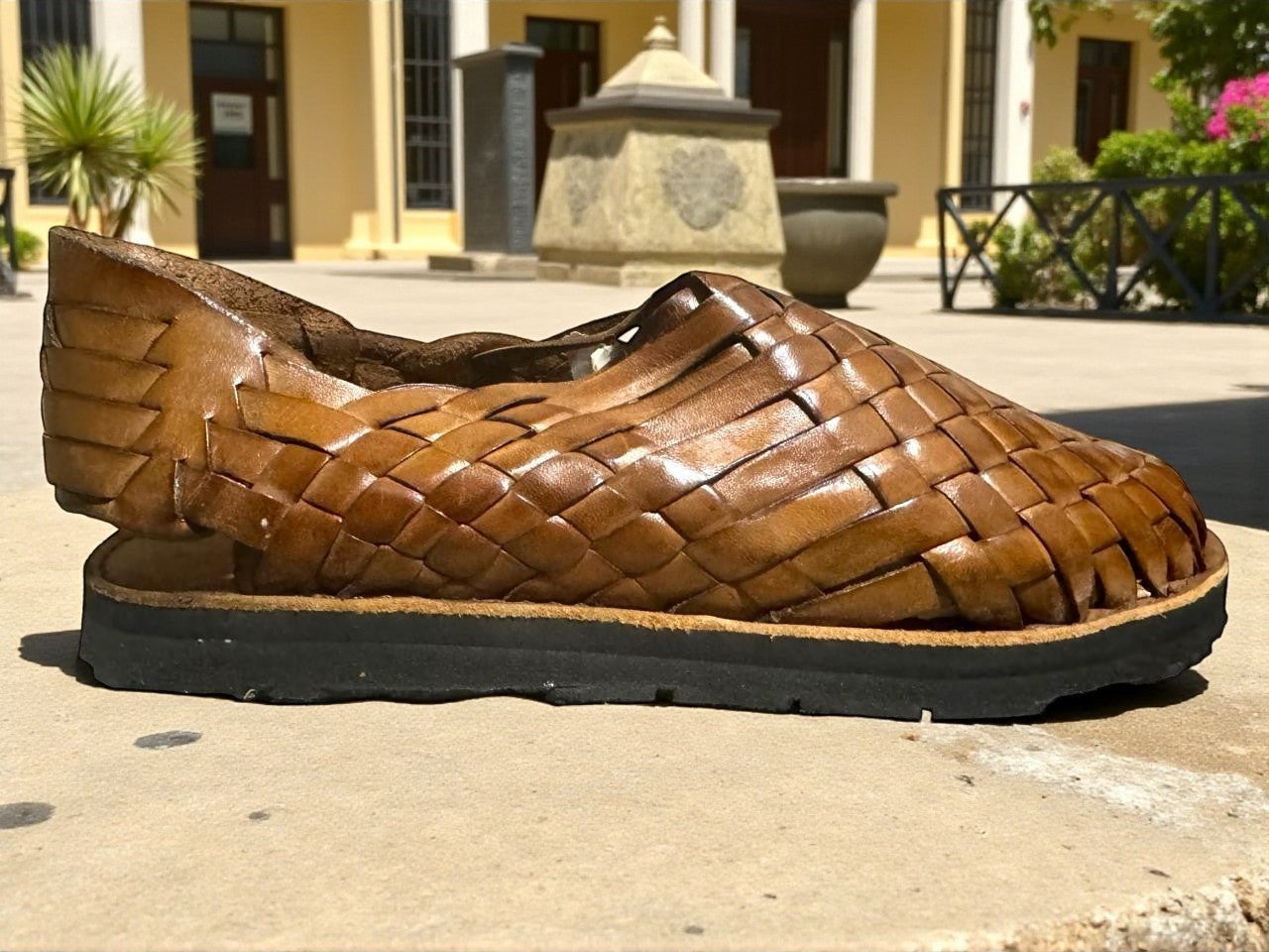 C 7 HUARACHE ARTESANAL DE DAMA