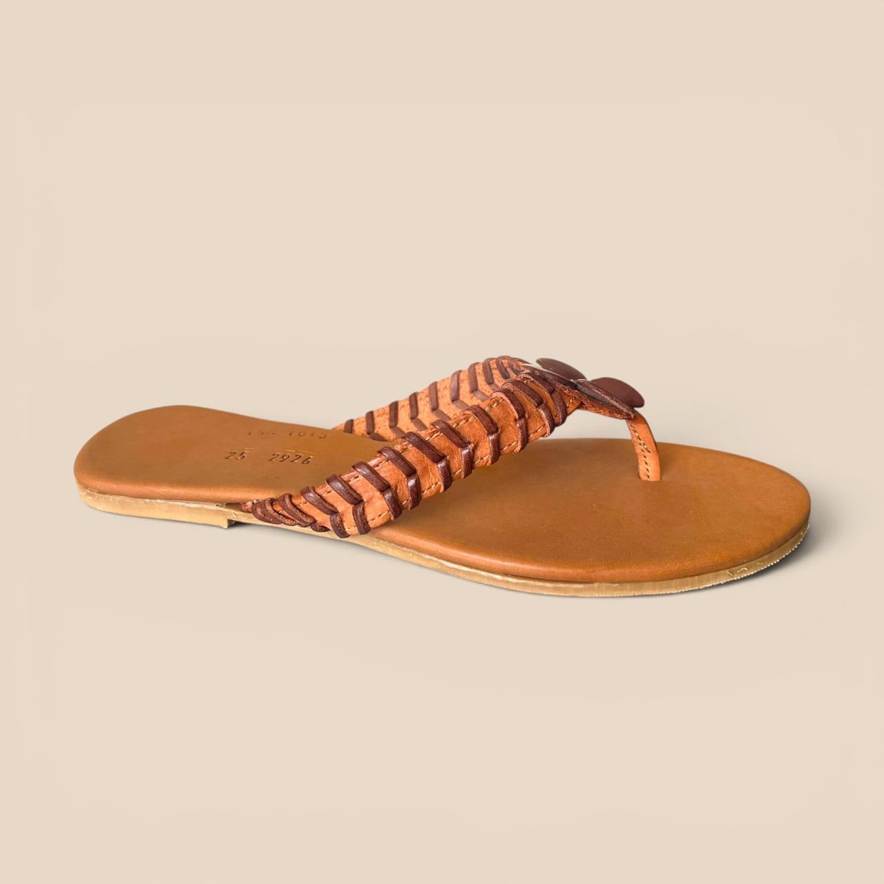 V 42 HUARACHE ARTESANAL DE DAMA